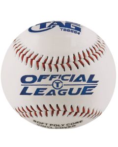 TBB554 ~ Vinyl Baseball Soft Poly Core