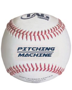 TBB599 ~ Leather Cover Pitching Machine Baseball