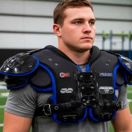 PULSESP ~ TAG PULSE Skill Position Shoulder Pad